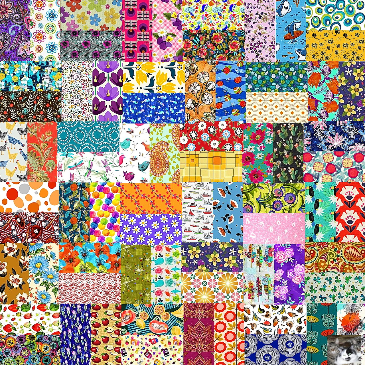 Colorful Patchwork Quilt Patterns