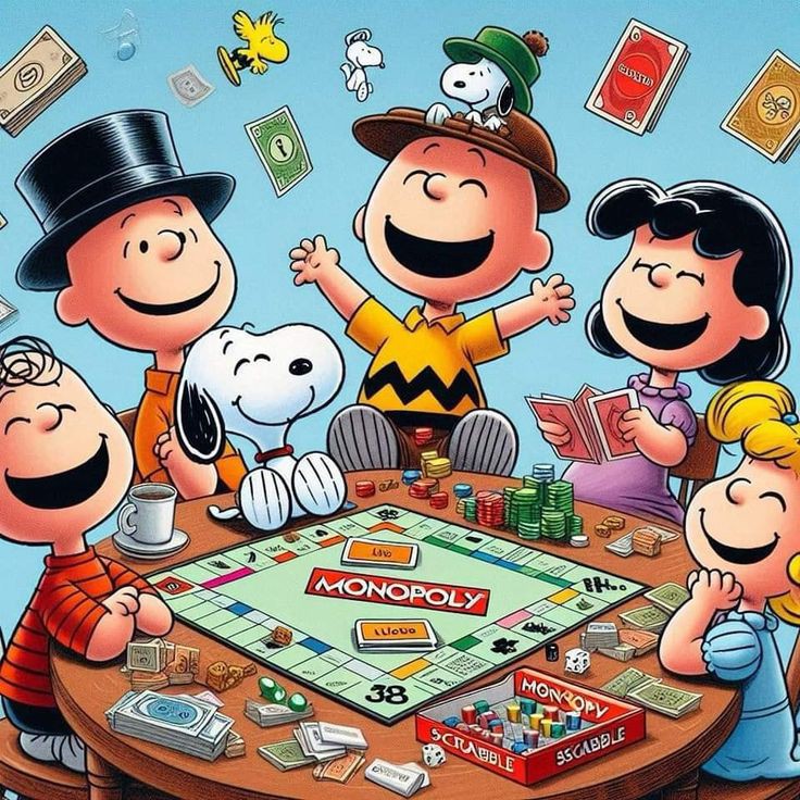 Peanuts Monopoly Game