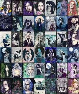 Fantasy Women Collage