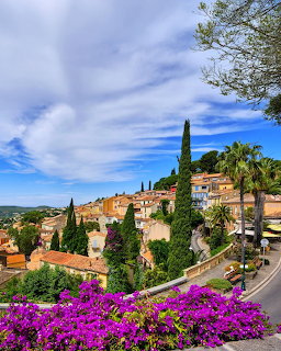 Bormes-les-Mimosas Village France