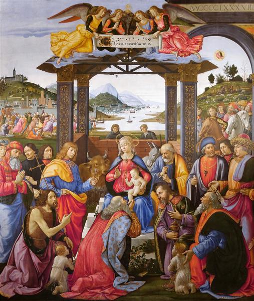 Ghirlandaio Adoration of the Magi