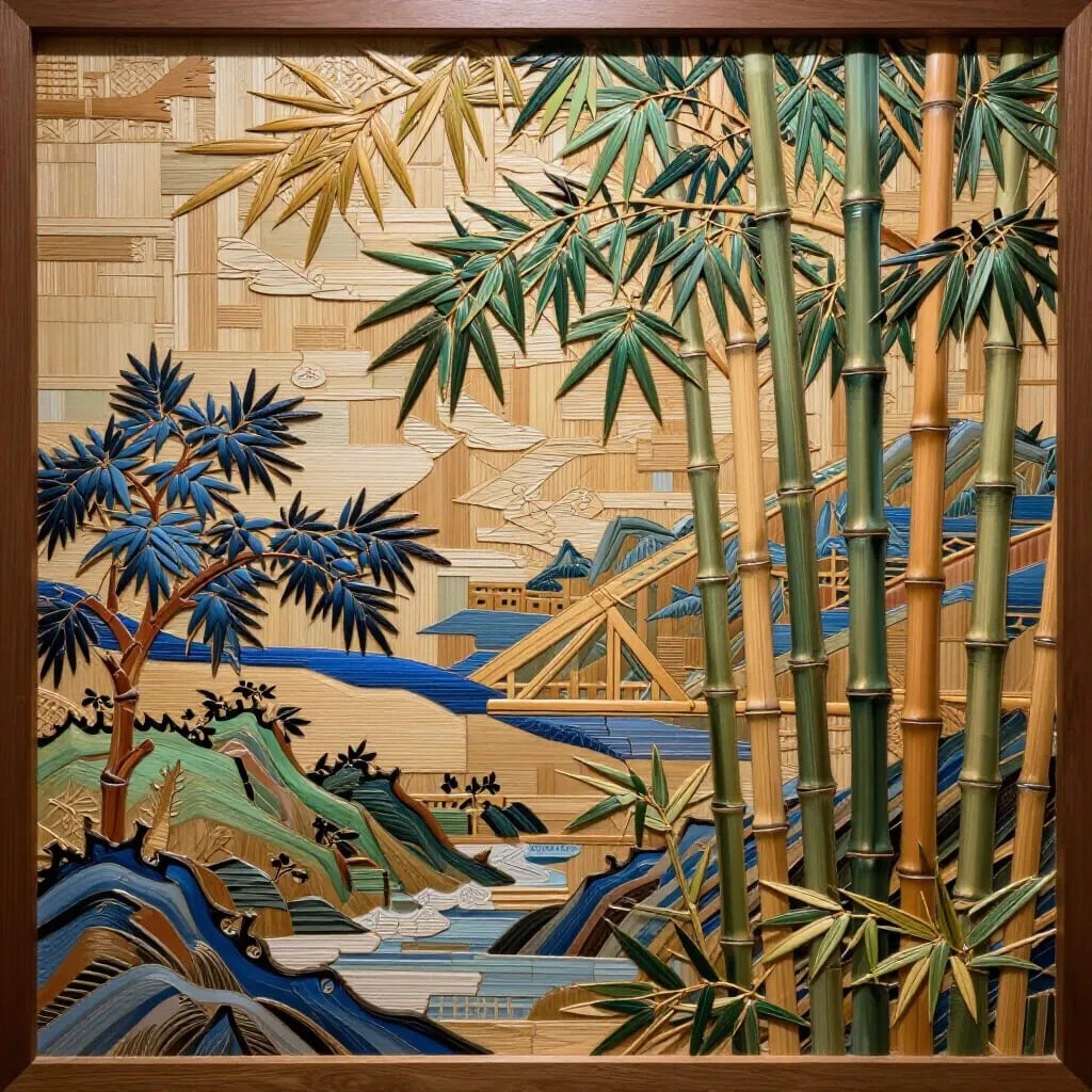 Bamboo Mosaic