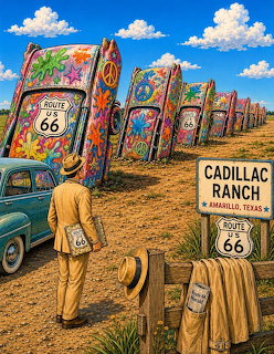Cadillac Ranch Route 66