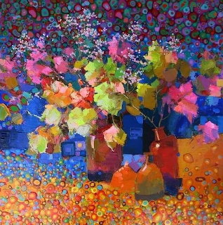 Colorful Flowers Still Life