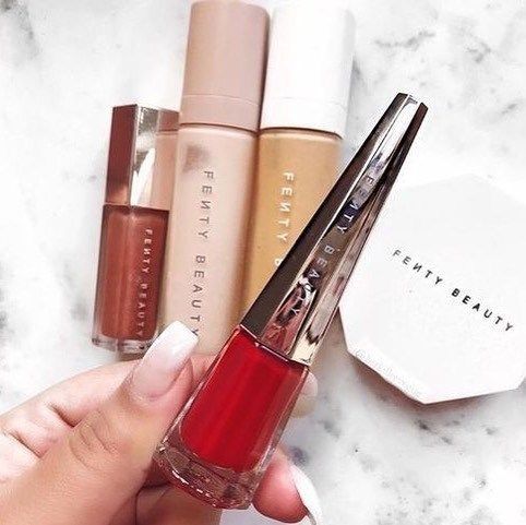Makeup Cosmetics Flatlay