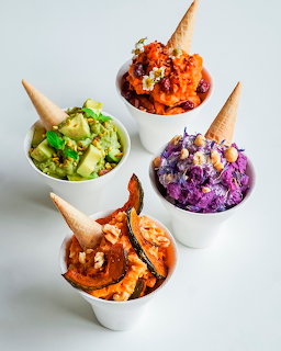 Colorful Ice Cream Bowls