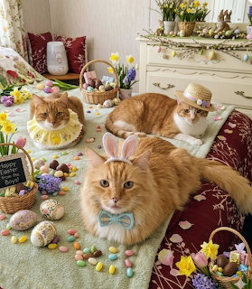 Easter Cats