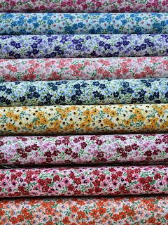 Floral Fabric Bolts