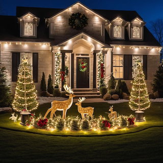Christmas House Lights Display