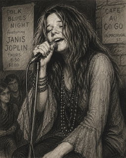 Janis Joplin Singing