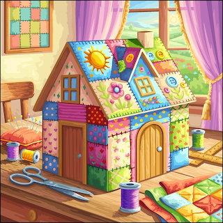 Patchwork Quilt House
