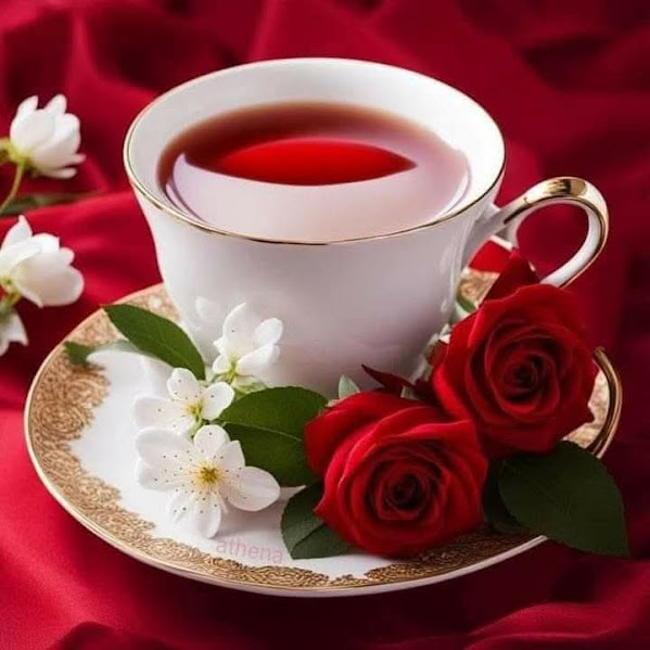 Tea Cup with Roses