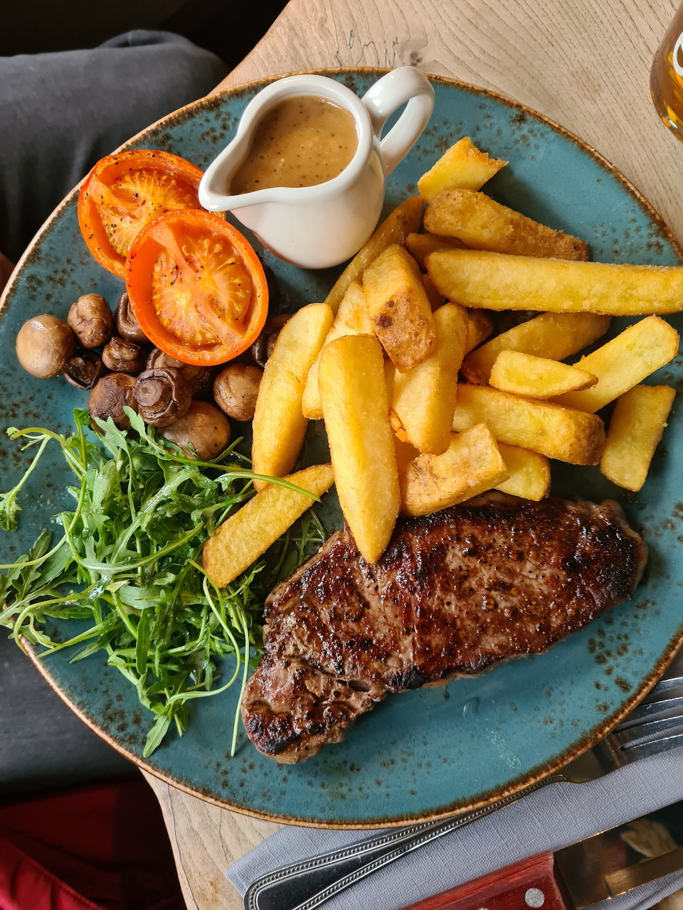 Steak and Chips