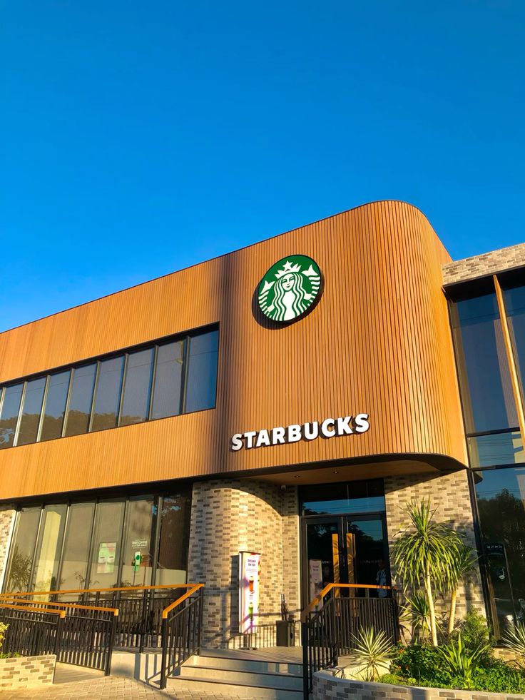 Starbucks Coffee Shop Exterior