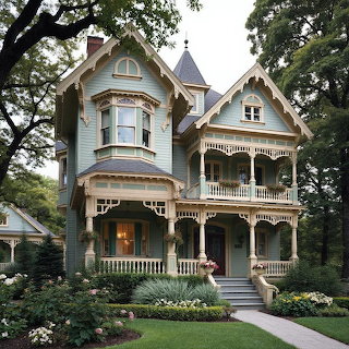 Victorian House with Turret