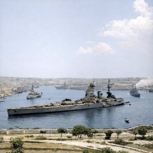 HMS Rodney in Malta