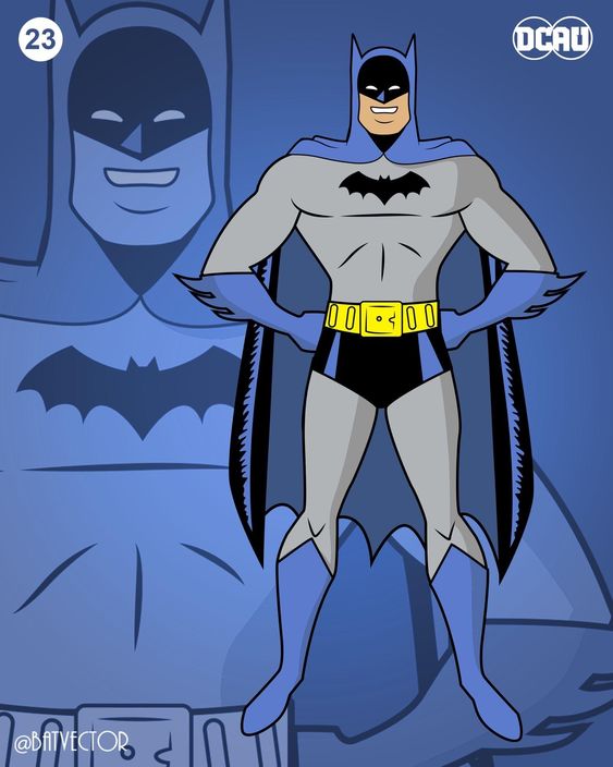 Batman Cartoon Illustration