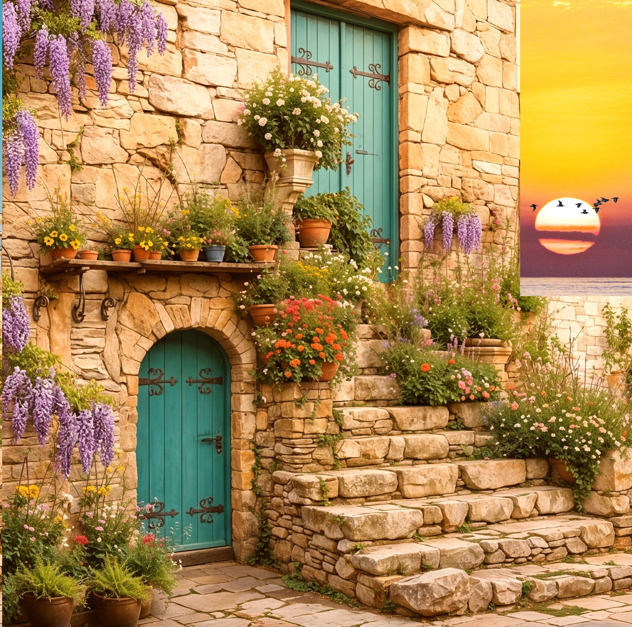 Stone Cottage Steps