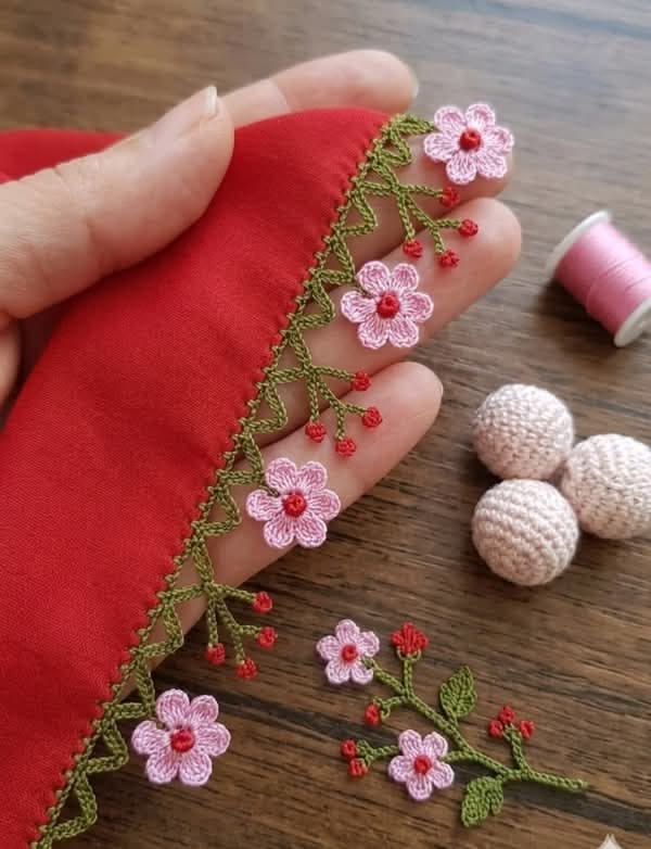 Crochet Flower Trim Lace