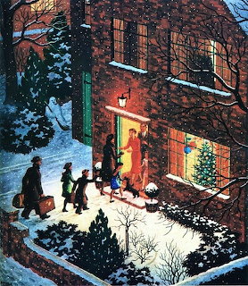 Christmas Visitors by Ronald Lampitt