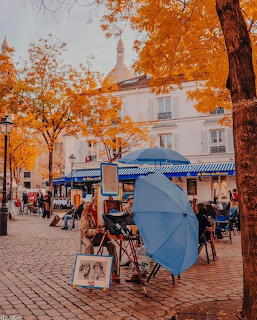 Montmartre Paris Autumn