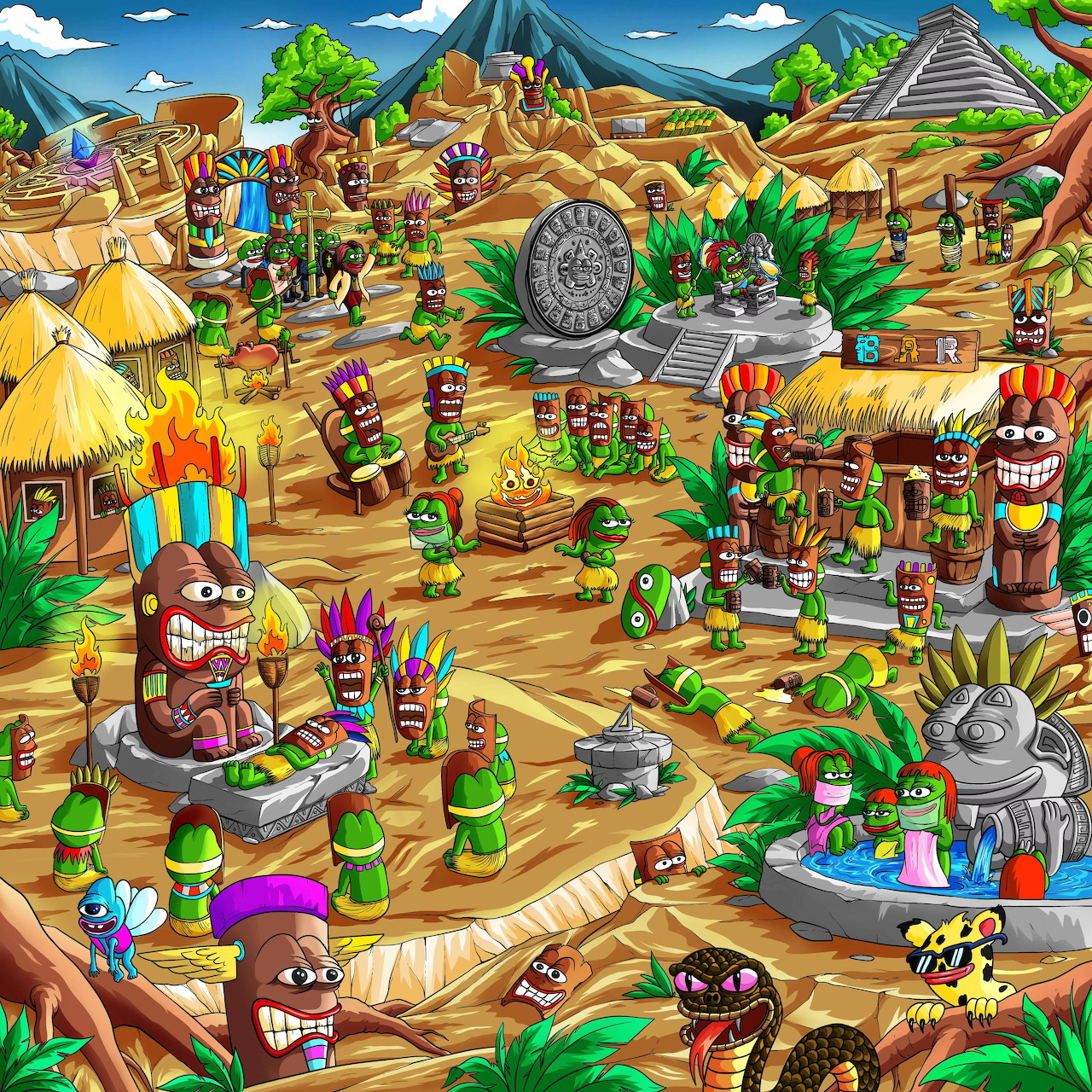 Tiki Pepe Village
