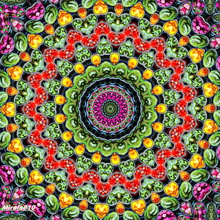 Colorful Floral Mandala Pattern