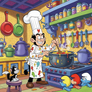 Gargamel Cooking