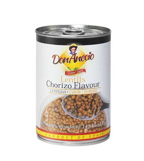 Chorizo Flavour Lentils