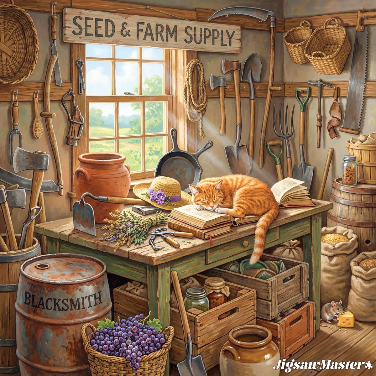 Farm Supply Store Interior