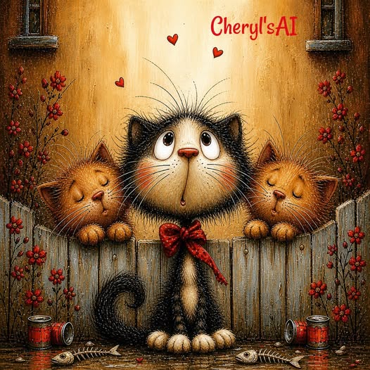Cute Kitten Illustration