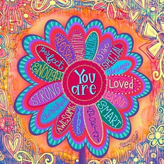 You Are Loved Mandala
