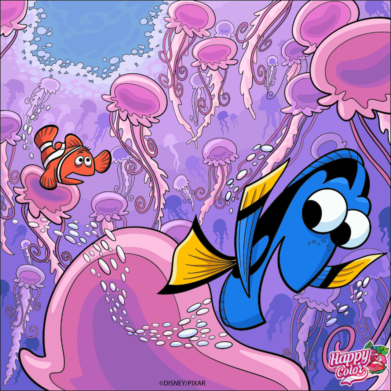 Dory and Nemo