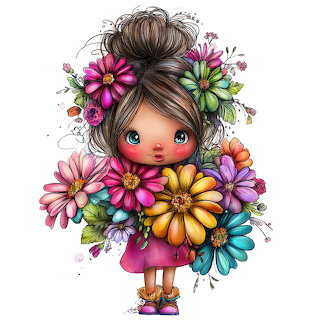 Cute Flower Girl