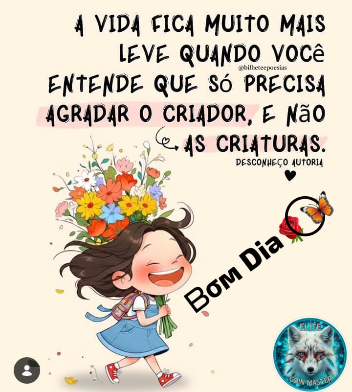 Red roses and butterfly with Bom dia greeting