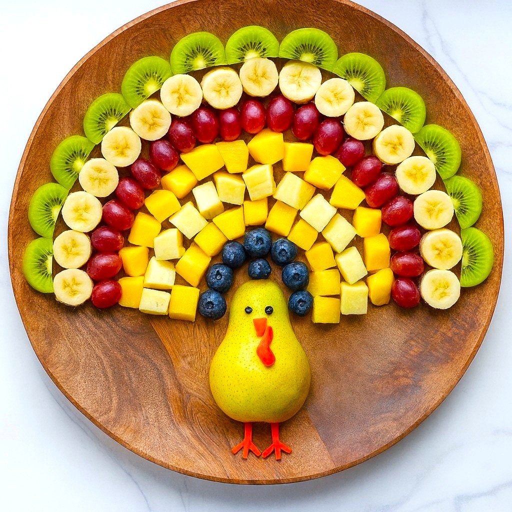 Turkey Fruit Platter