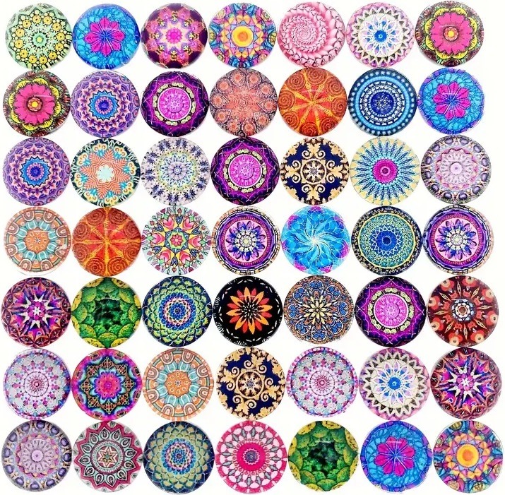 Mandala Pattern Collection Grid