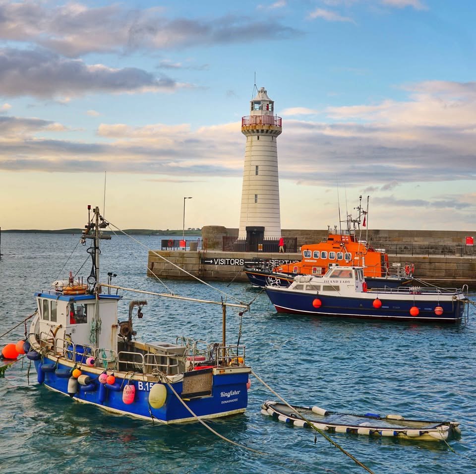Donaghadee Lighthouse on the Ards Peninsula