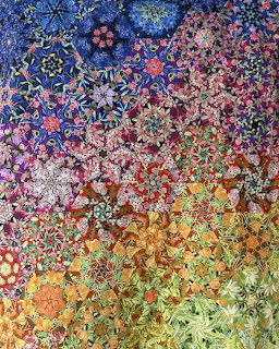 Colorful Floral Fabric Print