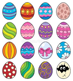 Decorated Easter Eggs