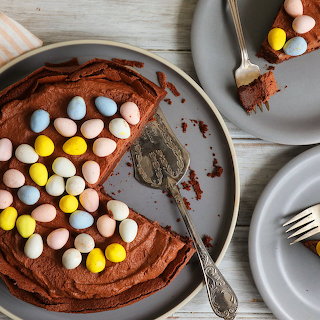 Easter Egg Chocolate Cake