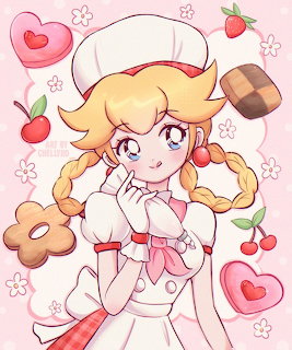 Princess Peach Baker