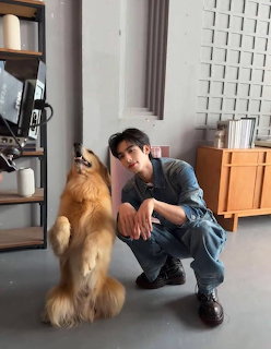 Man and Golden Retriever