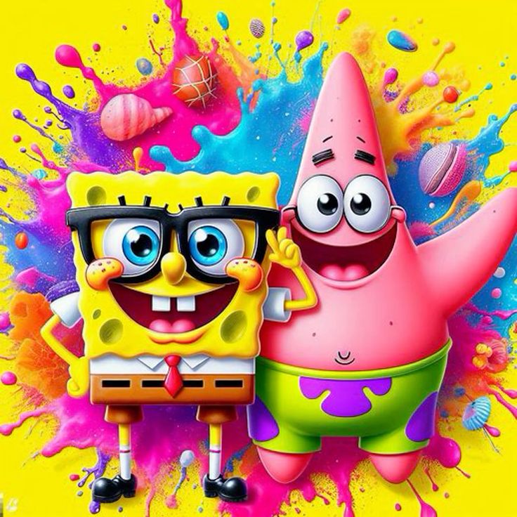 SpongeBob and Patrick Star