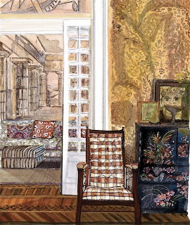 Artist Studio Interior Collage
