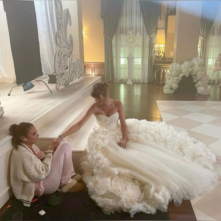 Bride in White Gown