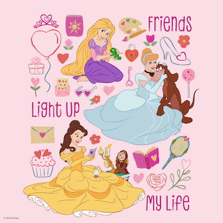 Disney Princess Trio Illustration
