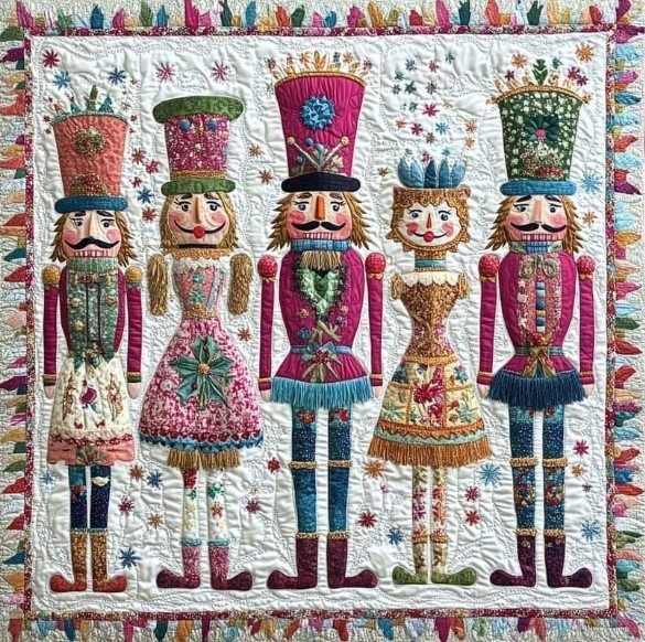 Nutcracker Toy Soldiers Quilt