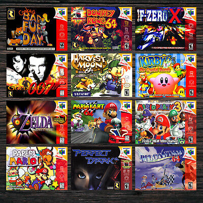 Nintendo 64 Game Box Collection
