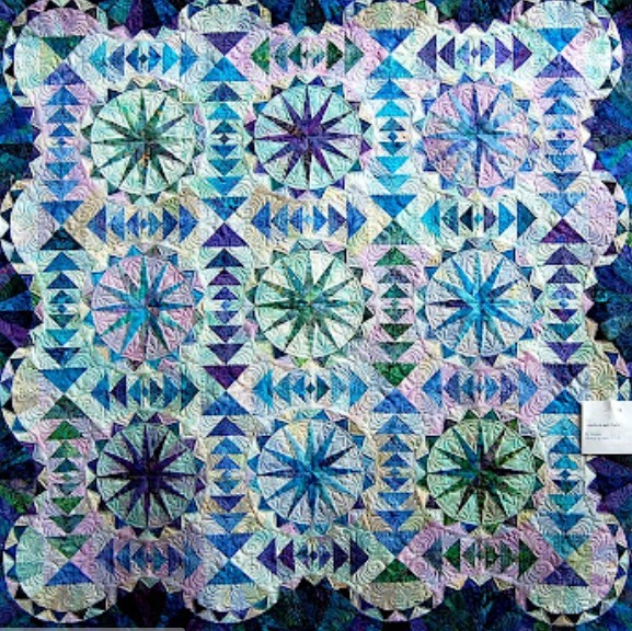 Blue Compass Quilt
